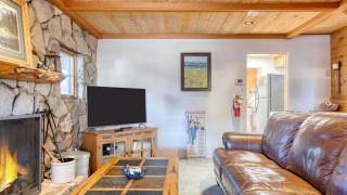 Waterfront Big Bear Cabin w Hot Tub Private Dock Firepit Lakeside on Lagunita - 2