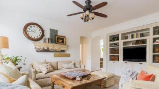 Spacious 4BR Home w Fireplace Work Space Backyard Dining - 1