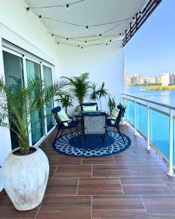 Marina Mazatlán Getaway, Terraza & Comodidad - 5