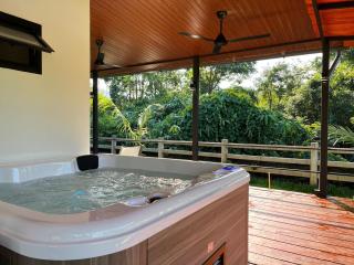 Private 2 Bedrooms Villa near waterfall in Khao Lak-Terrace Large Bubble Jacuzzi - 2