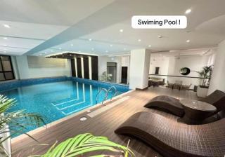 Modern Flat with Lahori Charm & Pool, Gym, Cinema, Zameen Aurum - 1