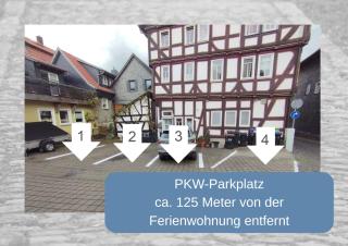 Erdgeschosswohnung im historischen Fachwerkhaus in Alsfeld inklusive PKW-Parkplatz - 3