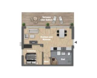 Gebirgsresort Gedankenpause Wohnung 1 3 1 - 9