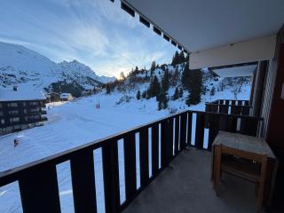 Méribel Mottaret C1 - Studio cabine pied des pistes et face aux montagnes - 4