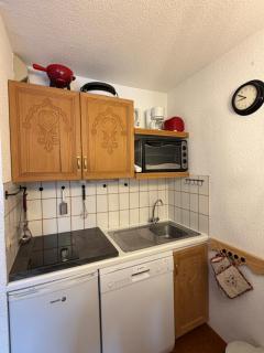 Méribel Mottaret C1 - Studio cabine pied des pistes et face aux montagnes - 5