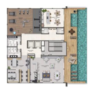 Studio Axé Residencial Ilha de Mykonos - Salvador Bahia - 1