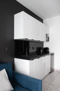 Nowoczesny apartament GLAMOUR Łódź z prysznicem pośrodku - 5