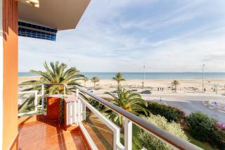 Primera linea playa Apto recien reformado Piscina - 4