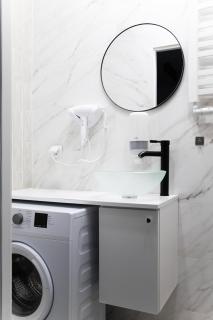 Nowoczesny apartament GLAMOUR Łódź z prysznicem pośrodku - 3