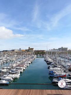 Cap au port - Studio duplex 2 pers avec vue port - 7