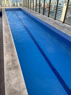 Flat Beach Class Excelsior - Apto Completo para 4 pessoas vista rio e mar - 2