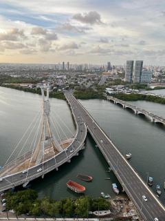 Flat Beach Class Excelsior - Apto Completo para 4 pessoas vista rio e mar - 6