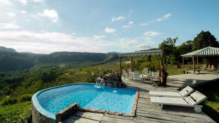 Casa de Campo Paraiso da Serra com Piscina e Vista - 0