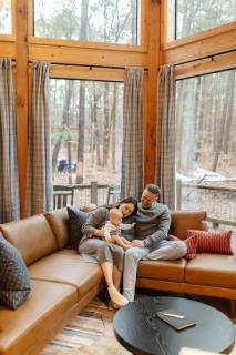 Forest Wellness Getaway Sauna Hot Tub Games - 1