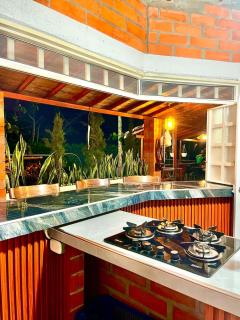 Casa Campestre con Jazuzzi climatizado, cancha de futbol, lago y bbq - Holguín - 6