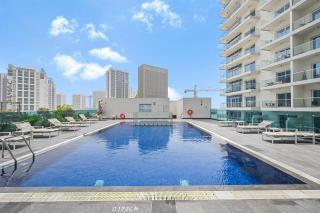 Modern Studio with Balcony, Stunning City Views & Free Parking, Close to Dubai Mall - 8