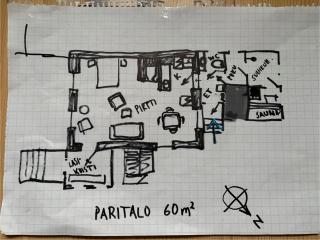 Lapinkangas Yksiö 60m2 paritalossa, oma piha ja sauna - 9