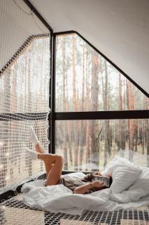 Wyjątkowy domek w kompleksie Patyki Las Możliwości - Zelów - 9