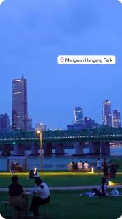 NEW-Hongik University Hapjeong Station 2 minutes Luxury hotel style Panoramic Han River View Queen bed for 2 people Comfortable sofa Interior - Seoel - 4