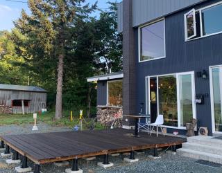 Snowy Forest House with Daily Wild Ezo Squirrels Near Tomamu - 3