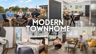 Modern 3-Story Townhome w Rooftop & City Views - 0