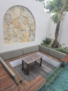 Hey-Sola Bali ,3BR Luxury Private Villa Near Canggu - 8