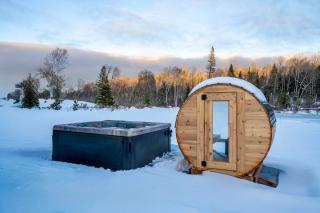 Spa & Sauna - Waterfront - Le Chalet des Souvenirs - 9