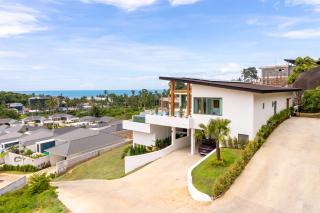 Villa Artelie 4BR Sea & Mountain View - 900m Silver Beach - 4