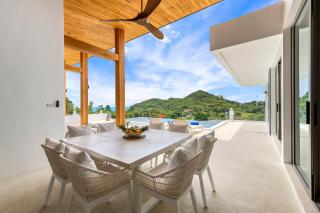 Villa Artelie 4BR Sea & Mountain View - 900m Silver Beach - 5