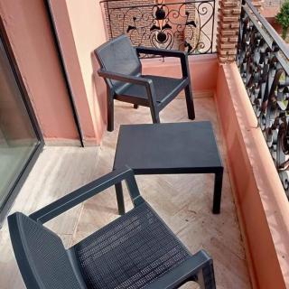 Modern Marrakech Apartment, Pool View - 4