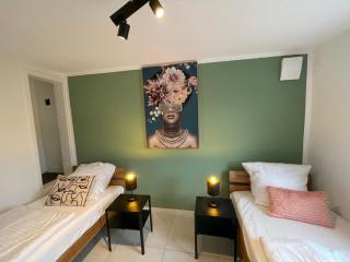 Premium-Apartment, 4 Betten, Nahe Ulm für Familien und Gruppen,Hund - Blaustein - 0