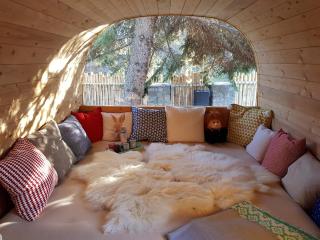 Holzfass Entspannung pur mit schönstem Bergblick 3 - 2