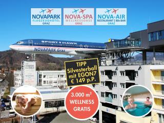 NOVAPARK Flugzeughotel Graz - 0
