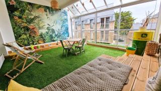 Appart cocooning proche du port-Véranda tropical - 6