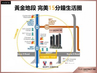 Rama 9 - Nue District R9 - Mall & MRT at doorstep - 6