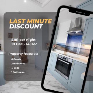 Luxury 2 Bedroom Georgian home, hot tub, sea view, private garden, sleeps 6 - 0