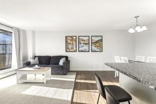 Chic & Spacious 2BR at Stampede with Parking, AC - 1