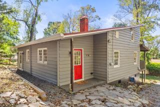 Cabin w River Access Fire Pit Grill WiFi & More - 5