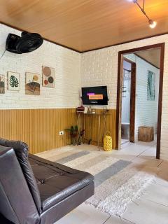 CABANA BANANA - Rio privativo, ar condicionado, churrasqueira e charme - 8