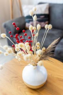 Komfortables Ferienhaus mit Feldblick und Hafen - 7