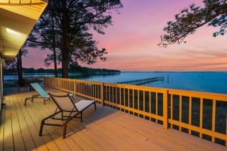 Adventures on the Bay - Bayfront Escape, Private Dock, Large Deck, and Lake Views! - 9