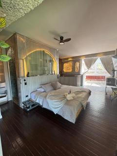 Habitacion en Guatape con mirador lateral privado - 1