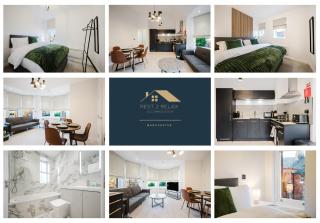 Parking, Wi-Fi, Sleeps 5, Self check-in, 2-bed apartment, long stays, Steppinghill - Stockport - 1