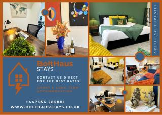 Equinox House - Modern 2 Bedroom 6 Guest Townhouse - Jewellery Quarter Birmingham City Centre - 0