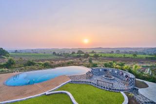 SaffronStays Ashfield - 5BHK Eco-Farmhouse with Pools, Jacuzzi, Lawn & Games Room - 9