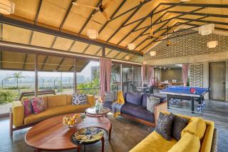 SaffronStays Ashfield - 5BHK Eco-Farmhouse with Pools, Jacuzzi, Lawn & Games Room - 8