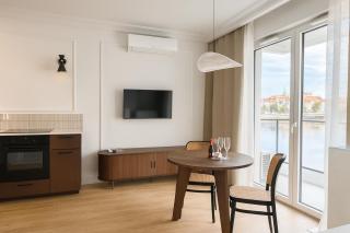 Nad Odrą Szczecin - luksusowy apartament z widokiem na Odrę, tarasem i klimatyzacją # - 7