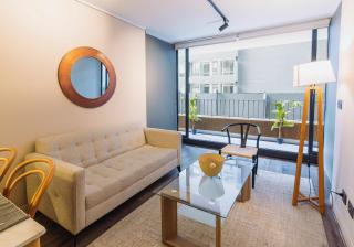 HOM I Moderno Depto 2D2B 4PAX Parking Nunoa - 9