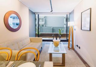 HOM I Moderno Depto 2D2B 4PAX Parking Nunoa - 5