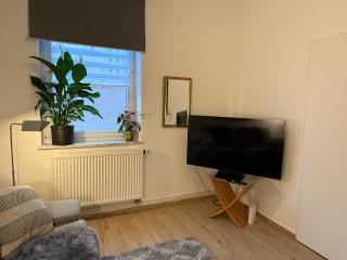 1 Zi Ferien Wohnung Kiel Mitte an der Universitätsklinik , Koldingstrasse 12, eigener Parkplatz, 45 qm, große Wohnküche, Wlan incl, perfekt möbliert, je 3 Min zur Universität, Ostsee, Seebäder, Luxusfähren - 4